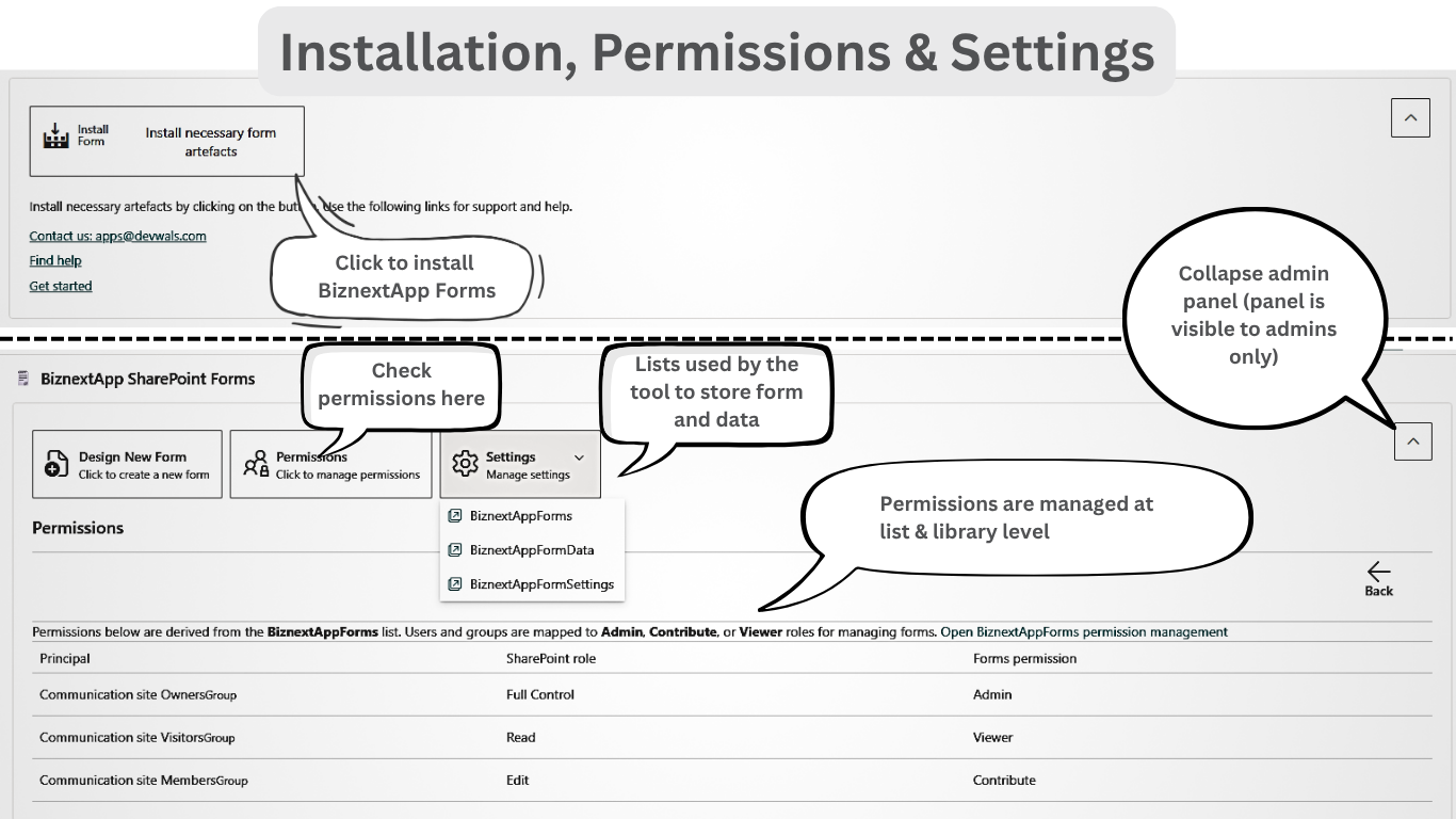 BiznextApp Forms for SharePoint — screenshot 4